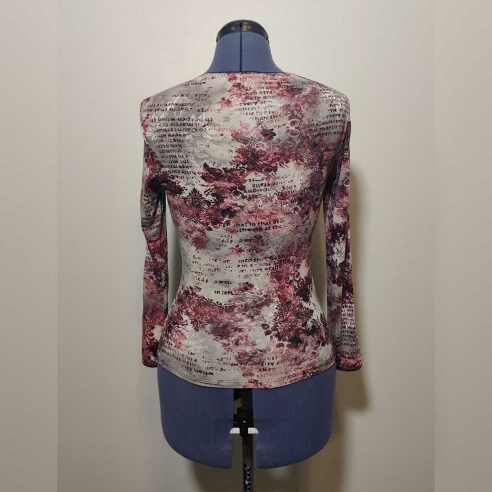 KAY CELINE Multicolor Long Sleeve Fitted Blouse - image 2