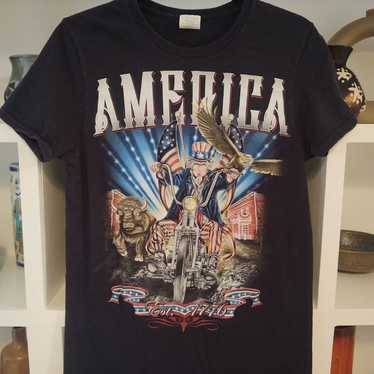 Vintage Spirit of America Shirt Moto - image 1