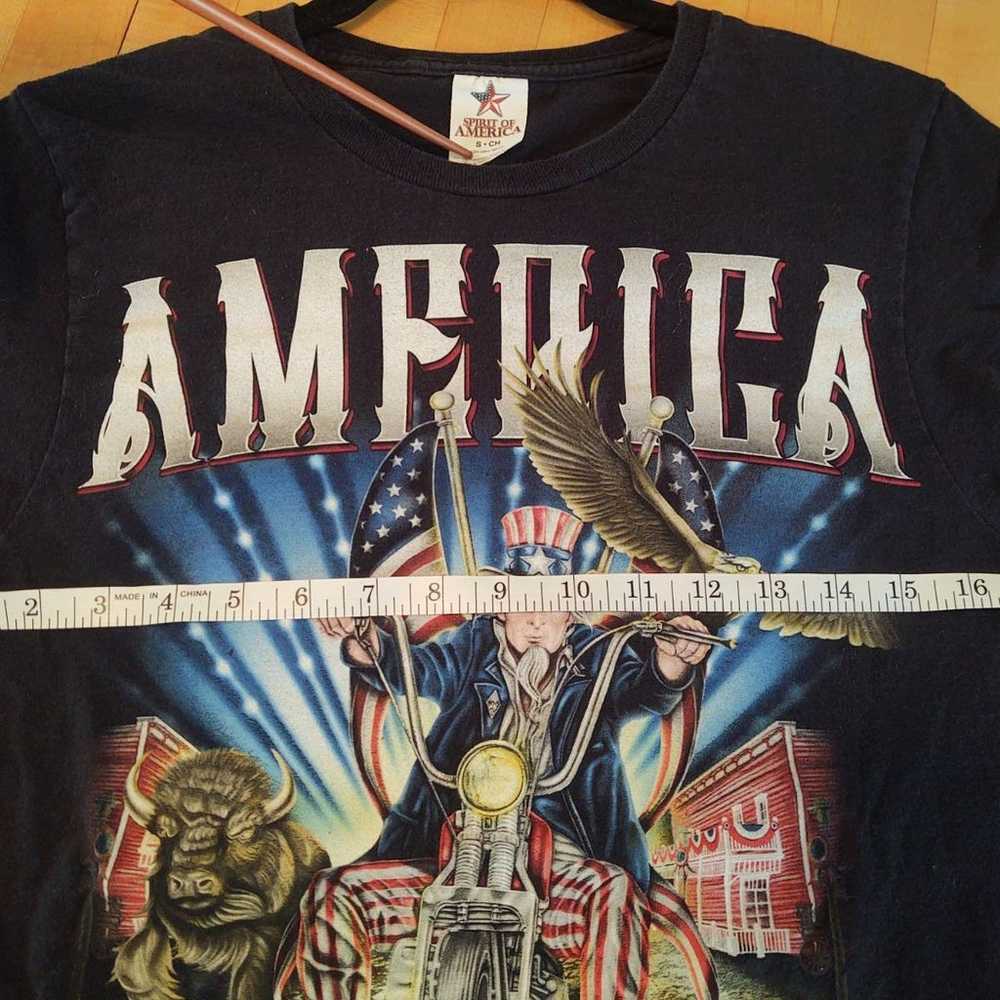 Vintage Spirit of America Shirt Moto - image 3
