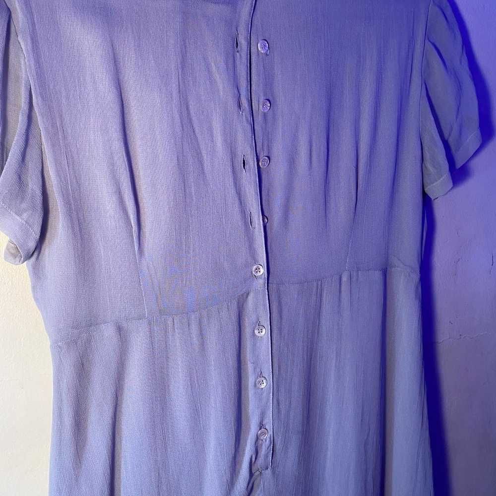 Vintage Purple Dress, Karavan - image 3
