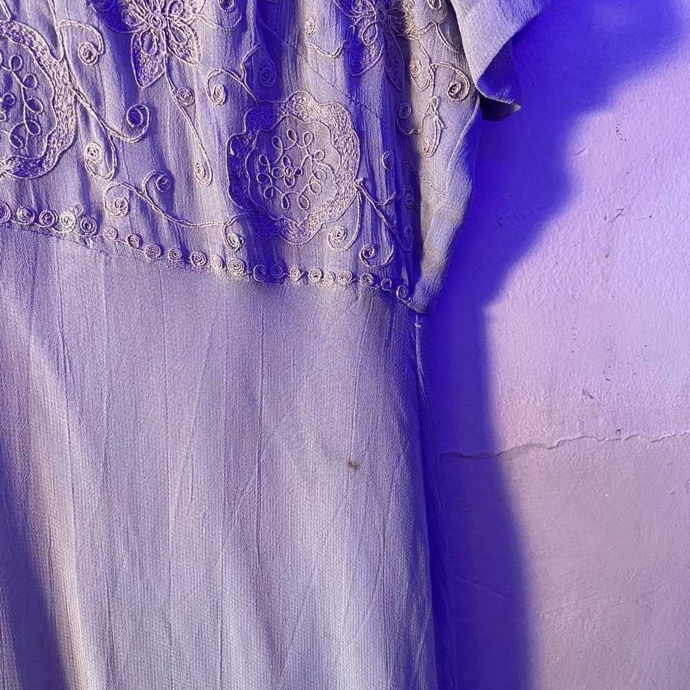 Vintage Purple Dress, Karavan - image 6
