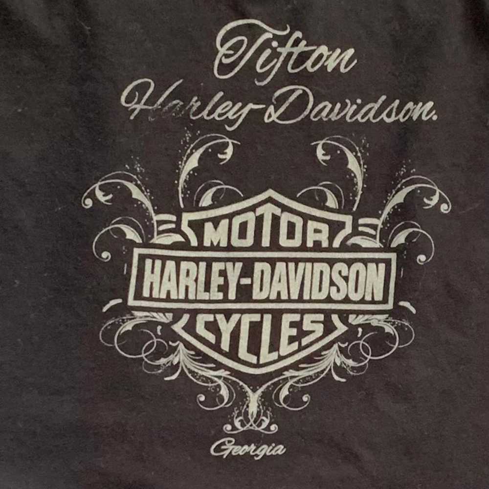 Womens Vintage Harley Davidson Shirt - image 6