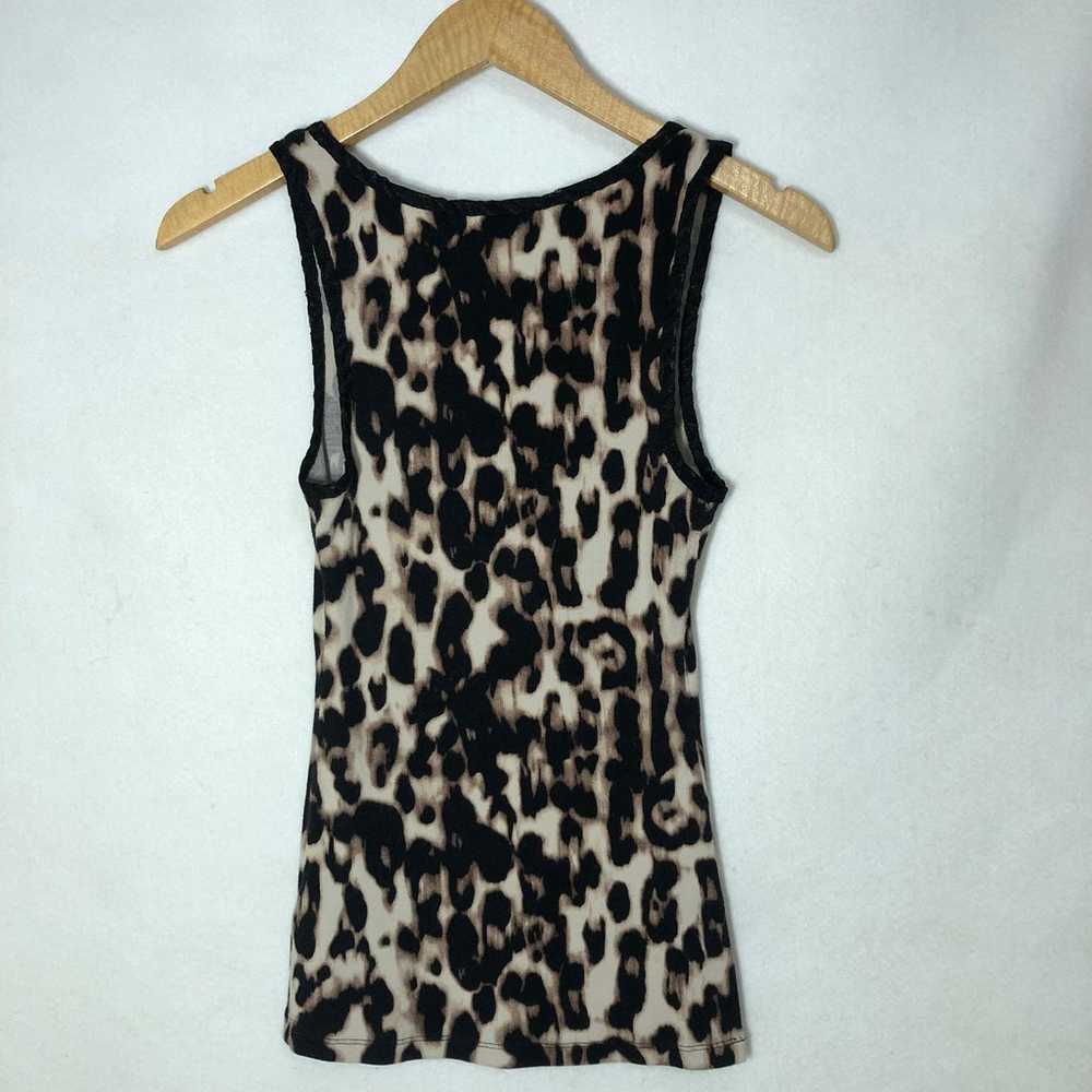 Guess Womens Vintage Animal Print Tank Top Size S… - image 3