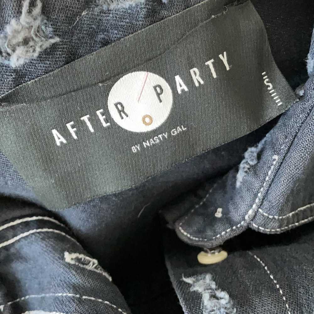 After Party Nasty Gal Let Her Rip Distressed Shirt - image 11