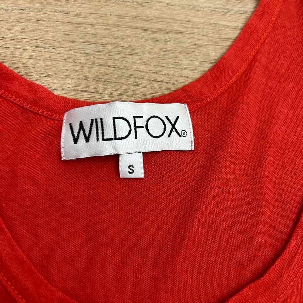 Wildfox  all American girl red tank size s - image 4