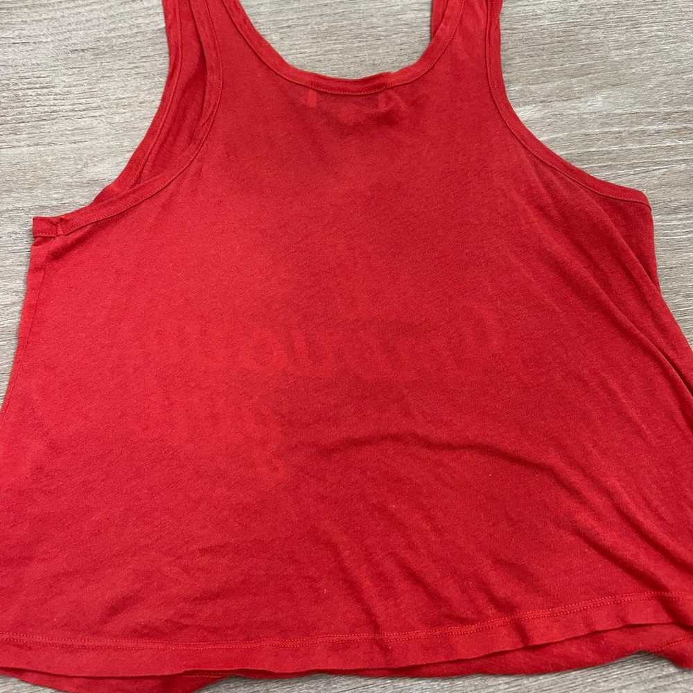 Wildfox  all American girl red tank size s - image 7