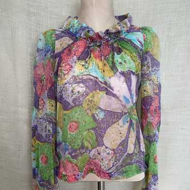 Watercolor blouse