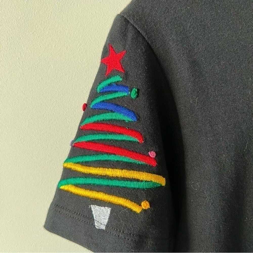 Michael Simon Vintage Christmas Tree Holiday T-sh… - image 5
