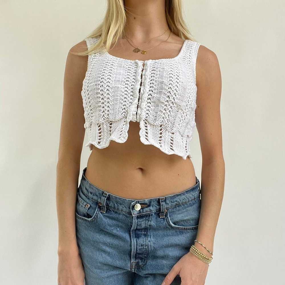 Vintage crochet top - image 1