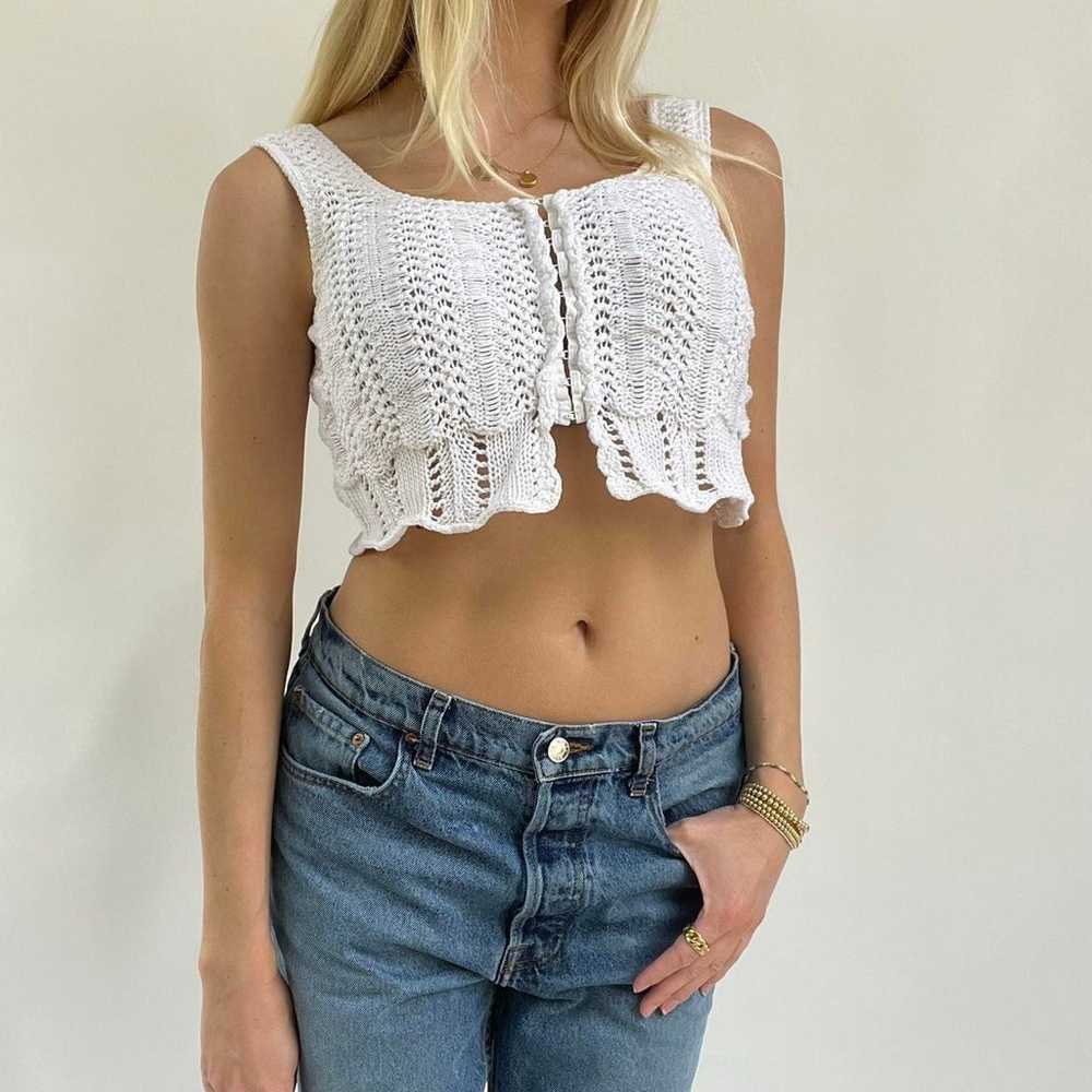 Vintage crochet top - image 2