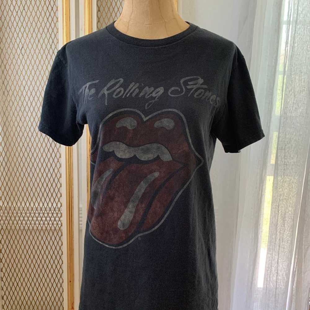 Vintage Classic Rolling Stones Tee Shirt Black - image 1