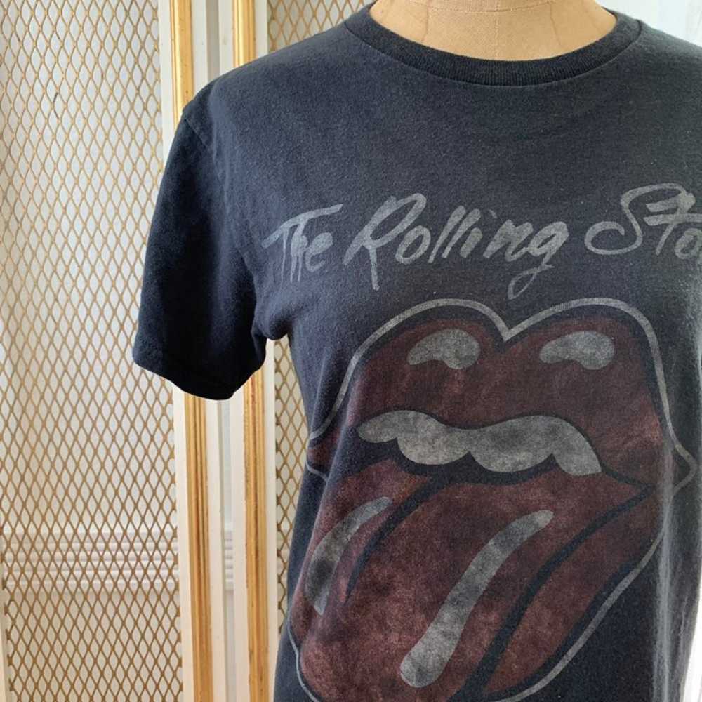 Vintage Classic Rolling Stones Tee Shirt Black - image 2