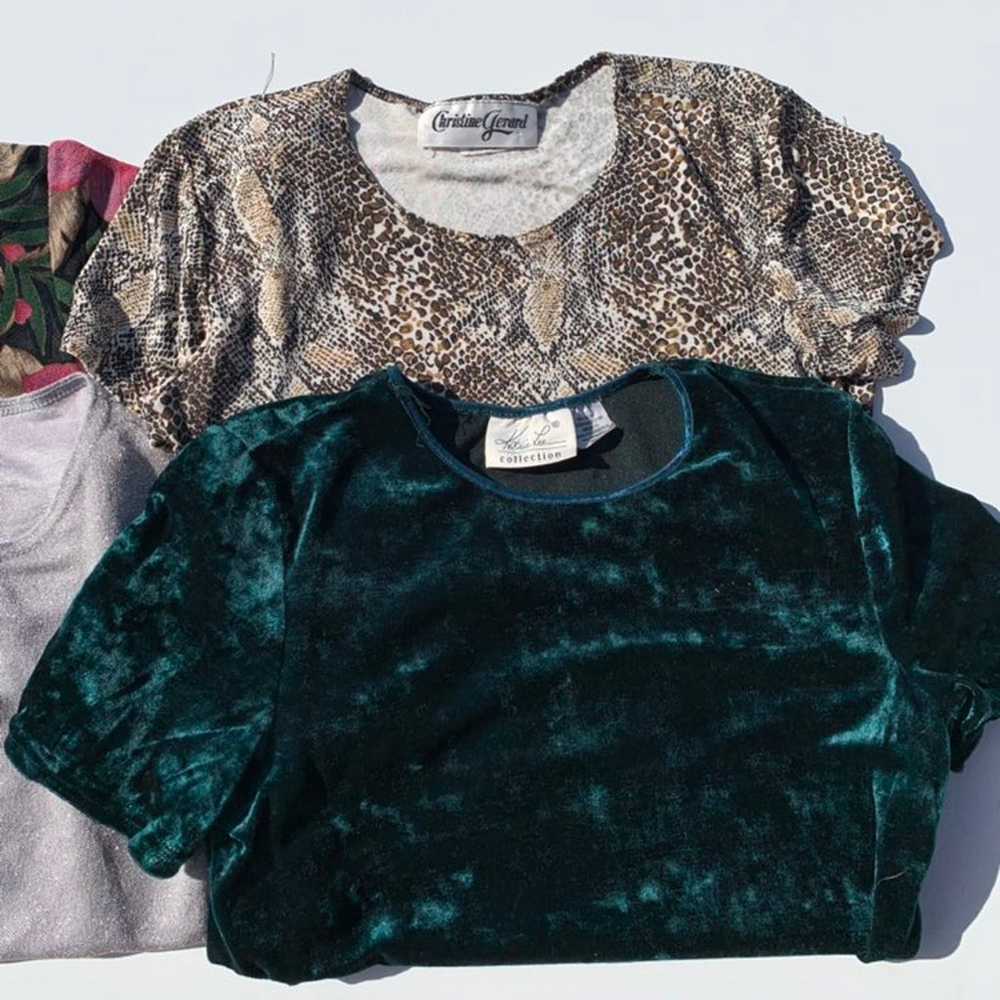 Bundle of vintage tops - image 3