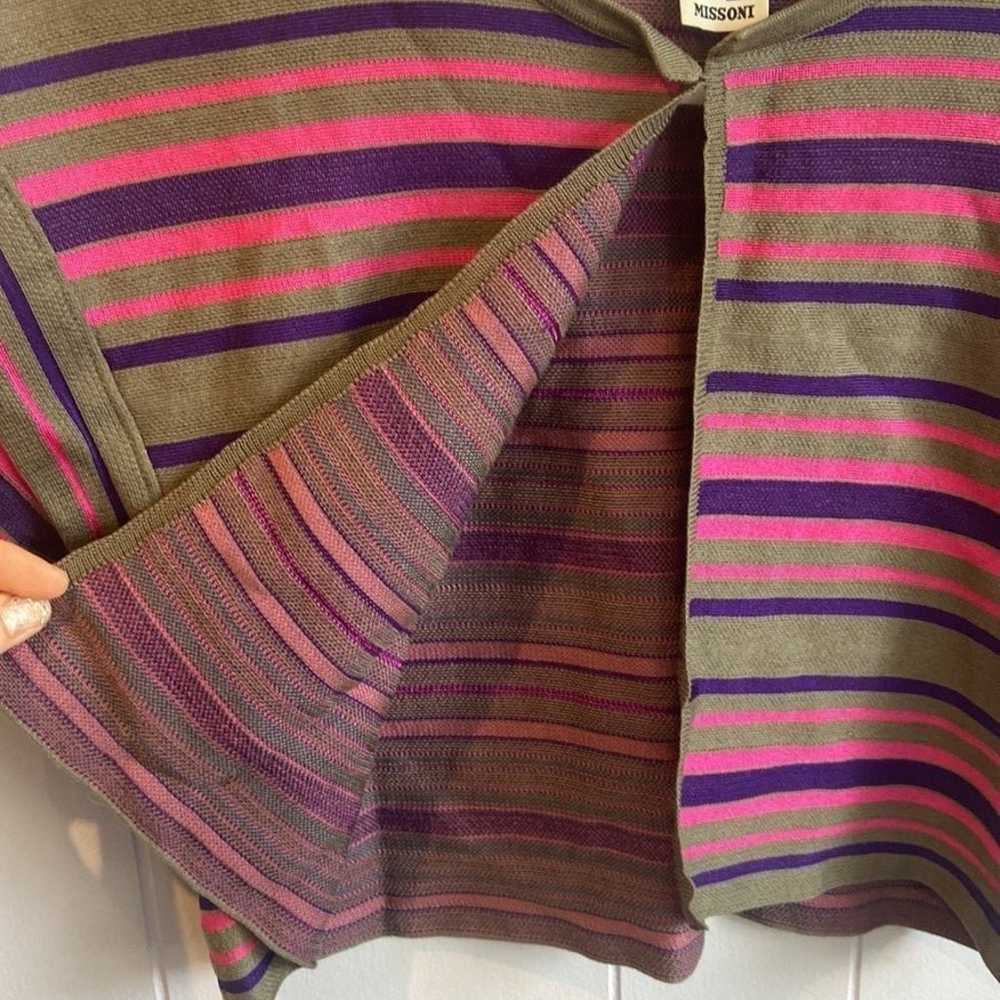 VTG M by Missoni Striped Cardigan - image 4