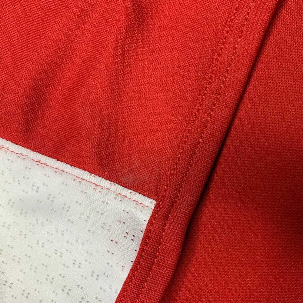 Vintage Nike Team Red White Tennis Shirt Size S S… - image 7