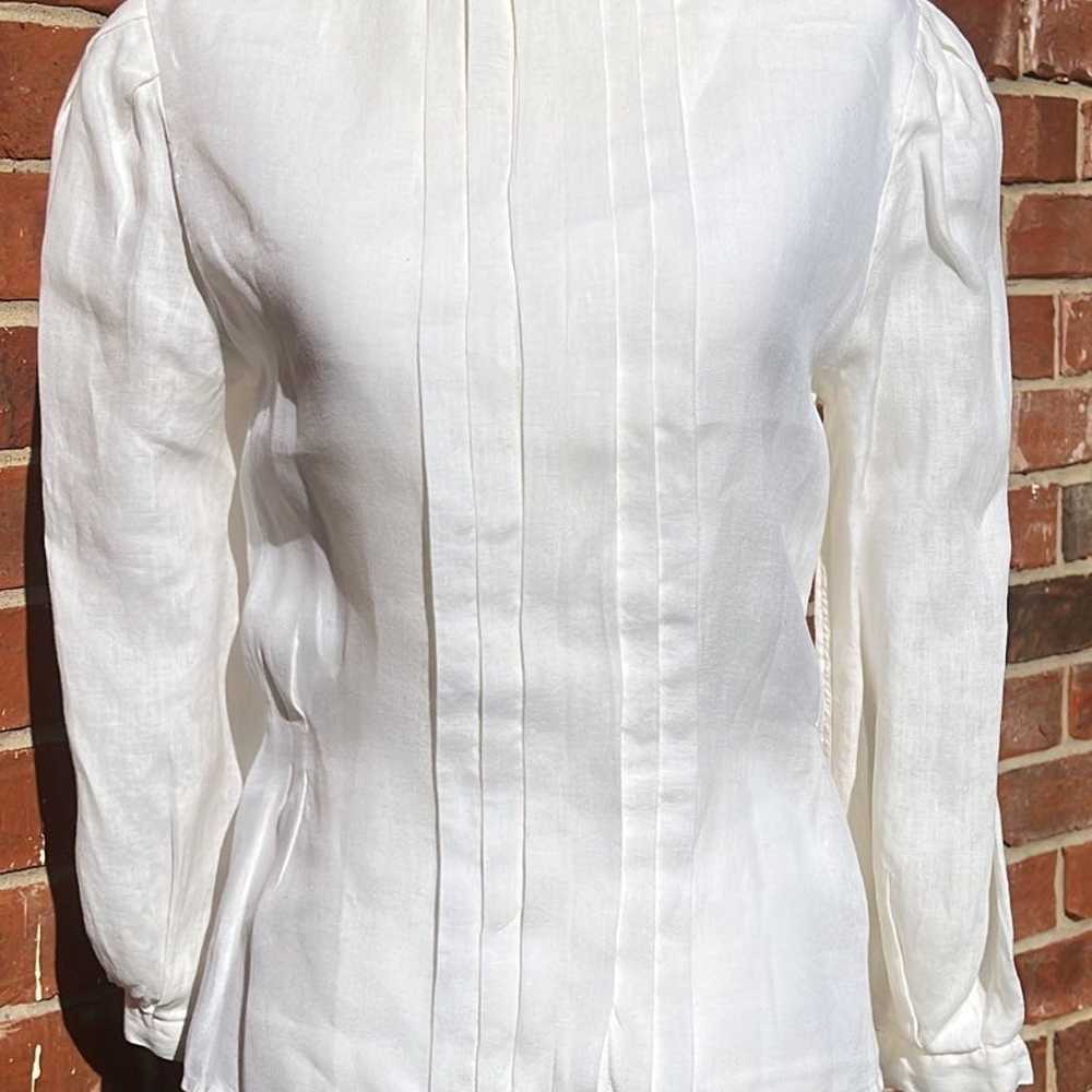 Women’s Beautiful 1980’s Button Back Blouse - image 2