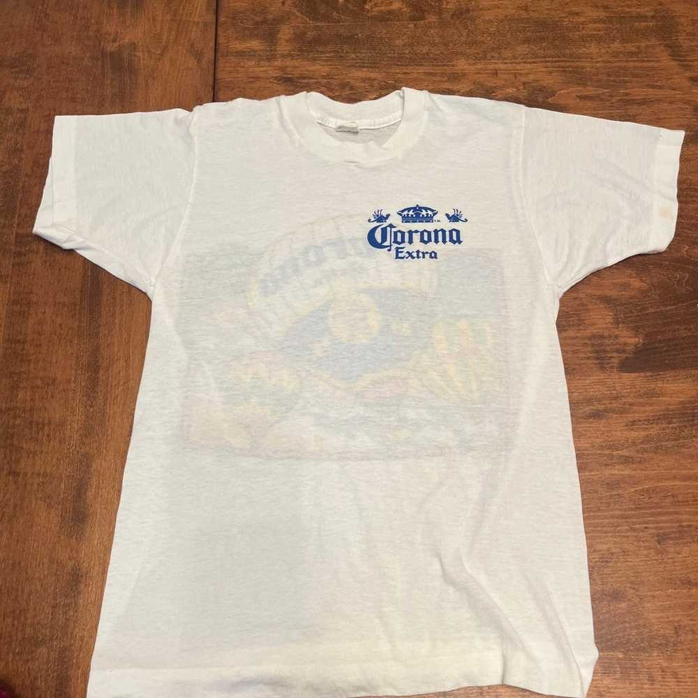 Vintage Corona Hot Air Balloon Tshirt 1980’s - image 1