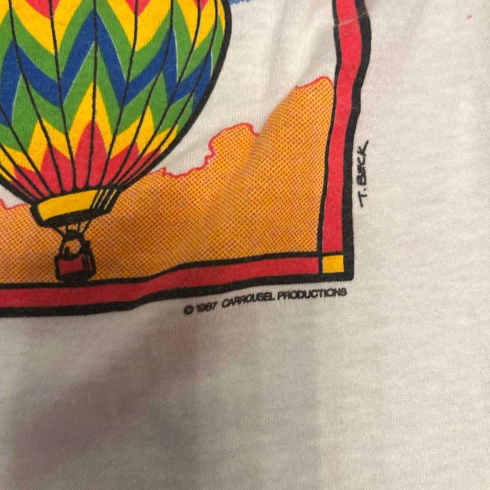 Vintage Corona Hot Air Balloon Tshirt 1980’s - image 3