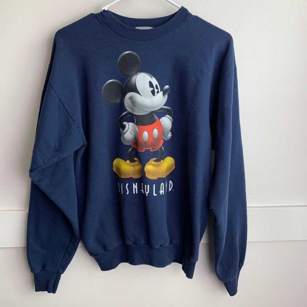 Disneyland Resort Vintage Navy Blue Mickey Mouse … - image 2