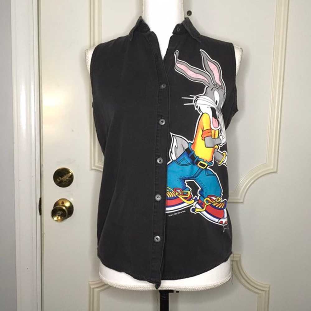 Vintage 1993 Jerry Leigh Bugs Bunny Sleeveless Bu… - image 2