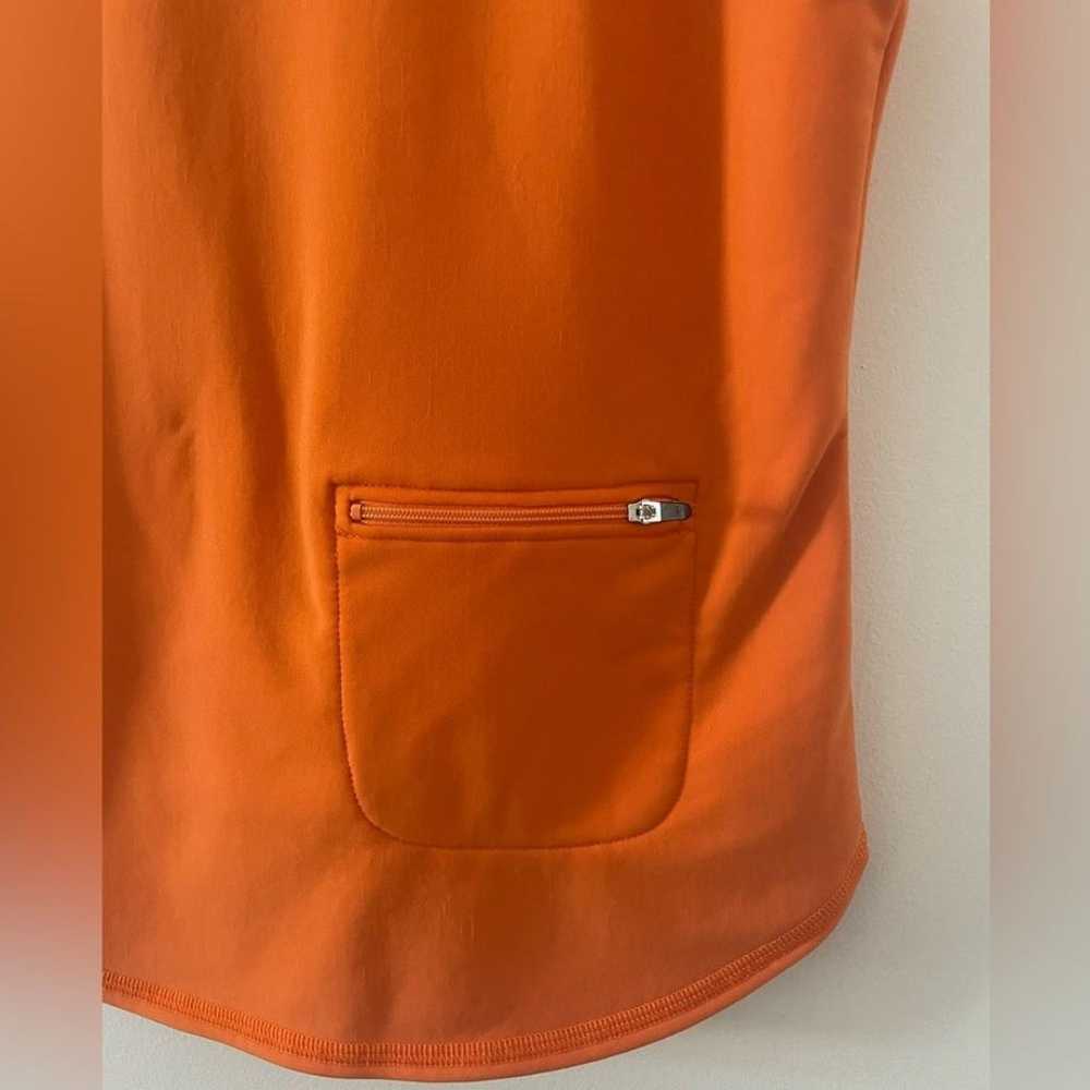Vintage Ralph Lauren Sport Orange Sleeveless Turt… - image 5