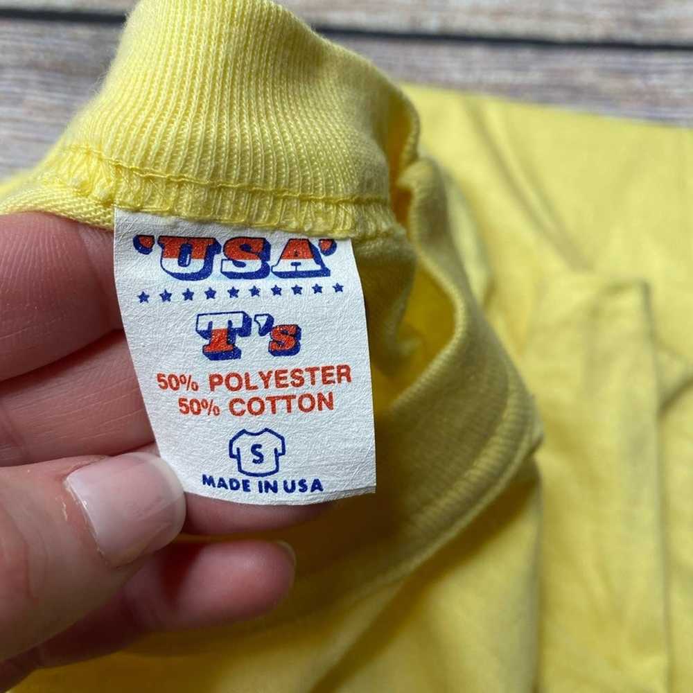 Vintage 1982 Yellow “Great American Women” T-Shir… - image 2