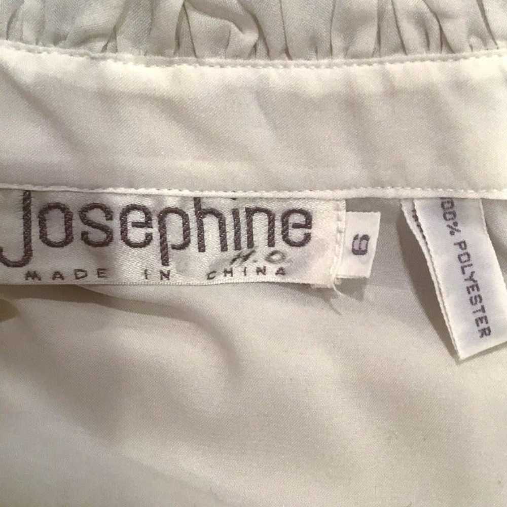 Vintage Josephine Ruffle Front Blouse - image 6