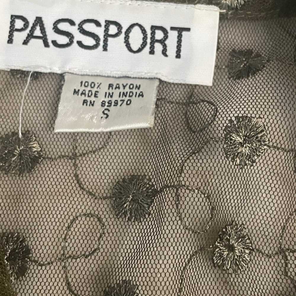 Passport women’s vintage rare shirt size small - image 11
