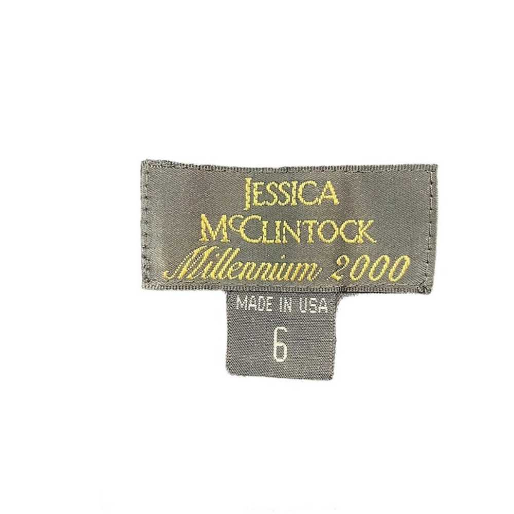 Jessica Mcclintock millenium 2000 strapless purpl… - image 6