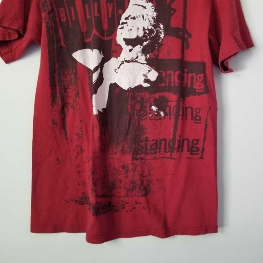 Vintage Billy Idol Red Standing Concert Shirt siz… - image 6