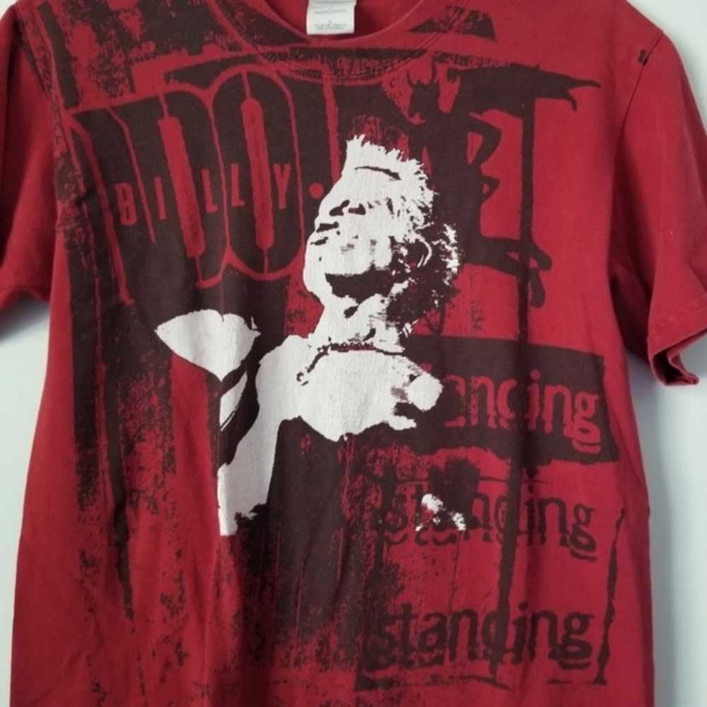 Vintage Billy Idol Red Standing Concert Shirt siz… - image 8