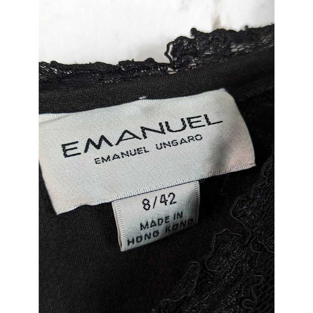 VINTAGE EMANUEL UNGARO Lace Body Suit Made in Hon… - image 7