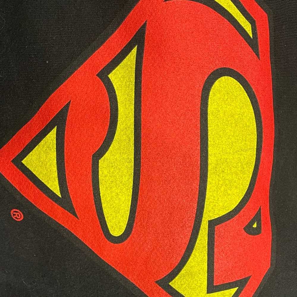 Vintage 1996 DC Comics Superman Logo crewneck Sweatsh… - Gem