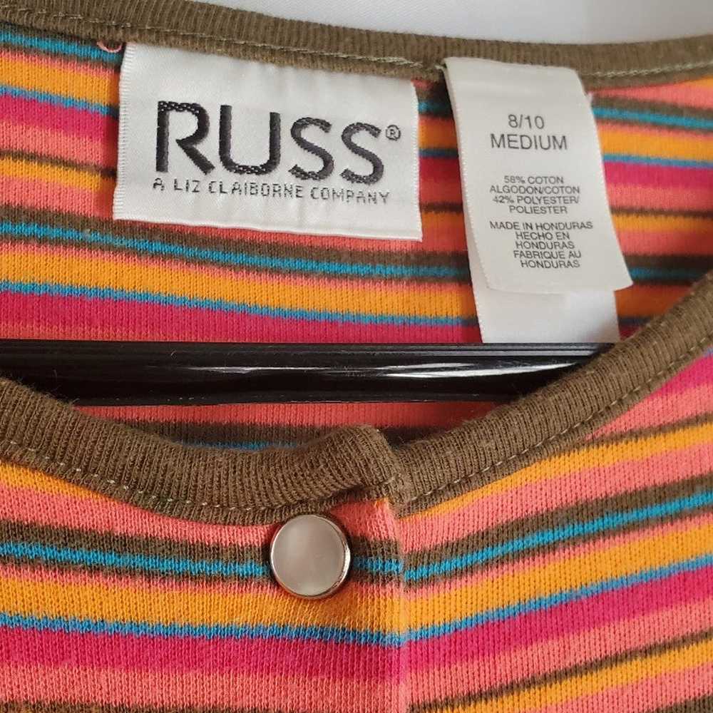 Vintage Russ by Liz Claiborne cardigan - image 4
