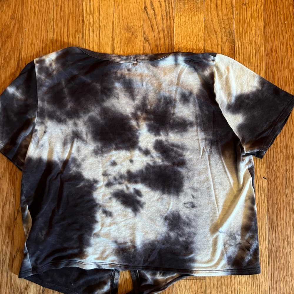 Tie Dye Shirt Shirt with tie size Medium - Women’s - image 2