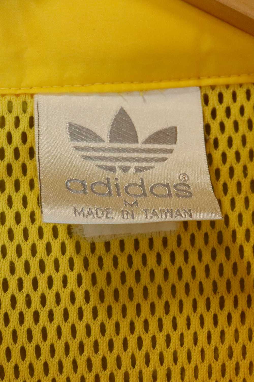 Vintage Adidas Hidden Hood Mesh Windbreaker Sz M - image 2