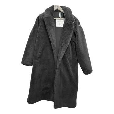 NEW w/tags - ALO YOGA Oversized Faux Fur Trench Coat - SMALL