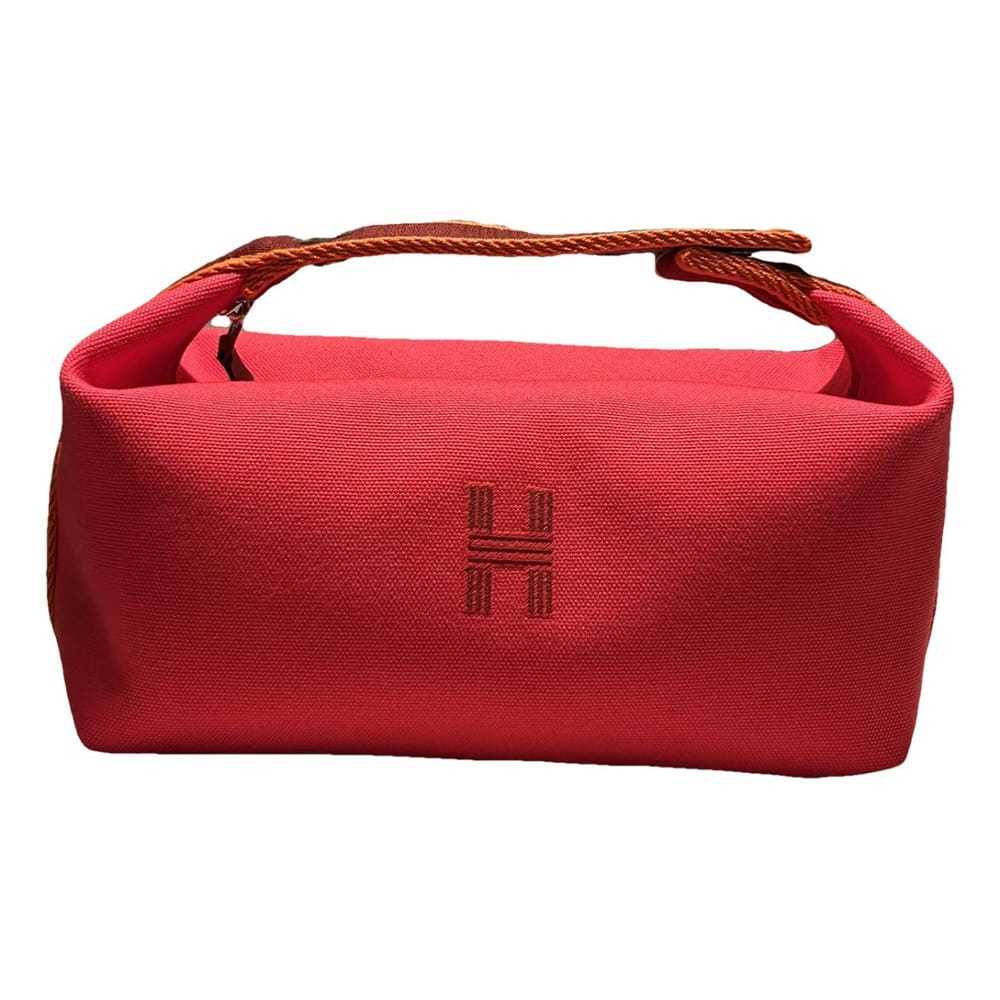 Hermès Bride à brac cloth clutch bag - image 1