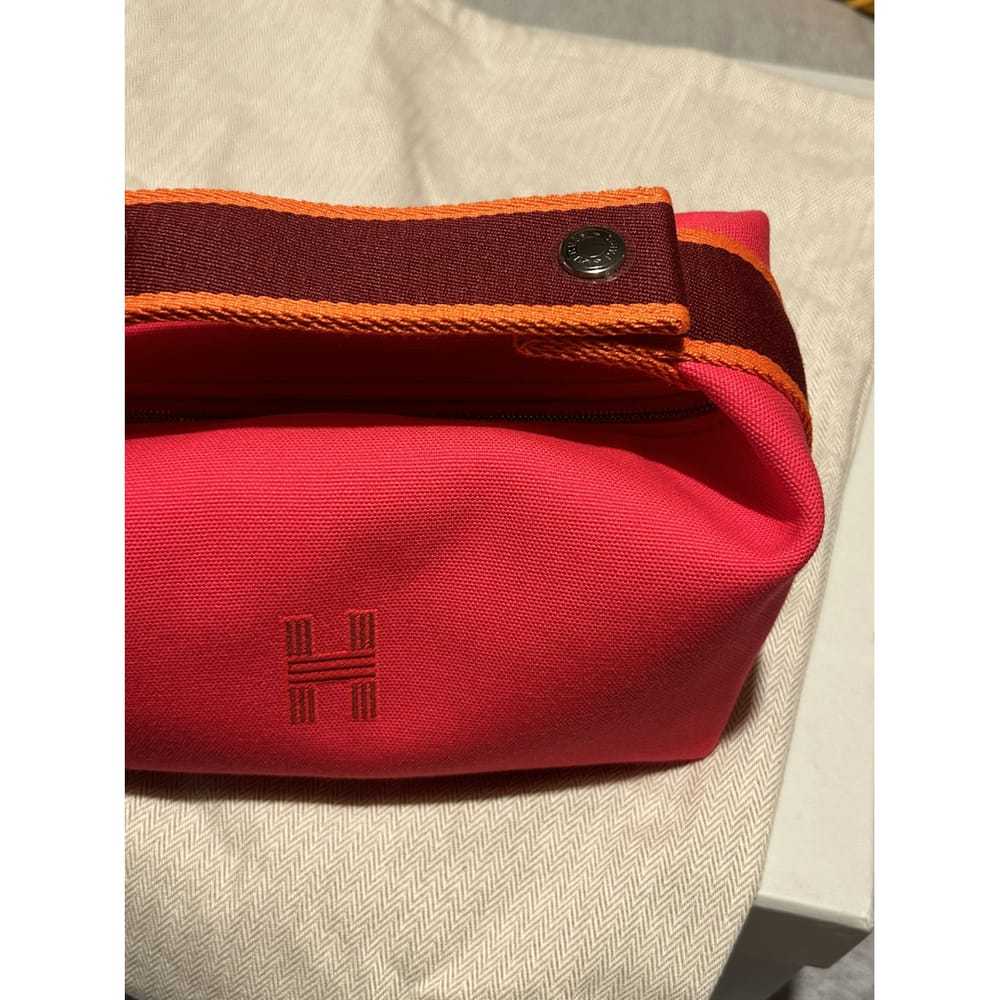 Hermès Bride à brac cloth clutch bag - image 2