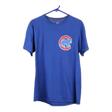 Chicago Cubs Majestic MLB T-Shirt - Medium Blue C… - image 1