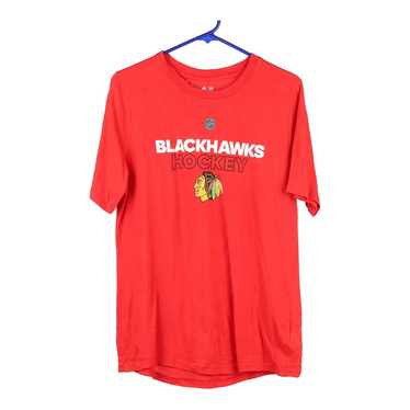 Chicago Blackhawks Adidas NHL T-Shirt - XL Red Co… - image 1