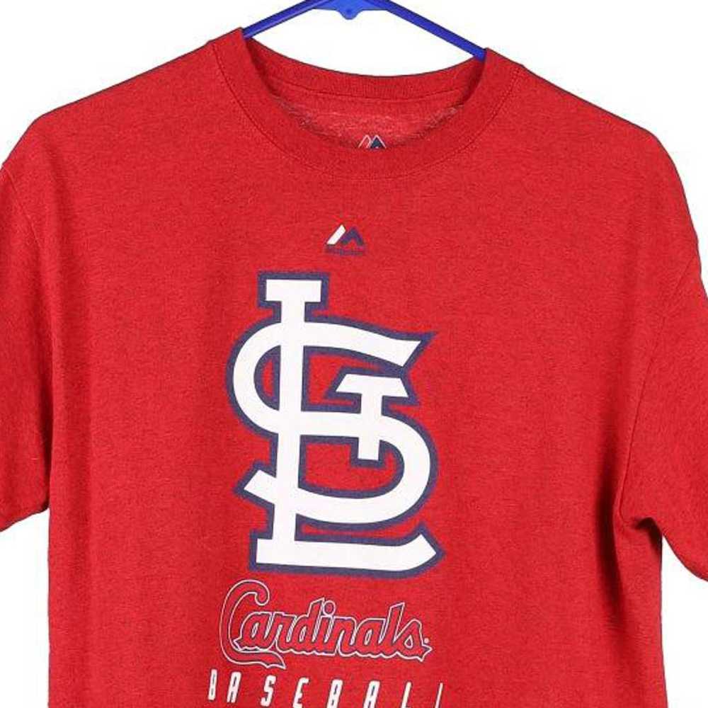 St. Louis Cardinals Majestic MLB T-Shirt - Medium… - image 3