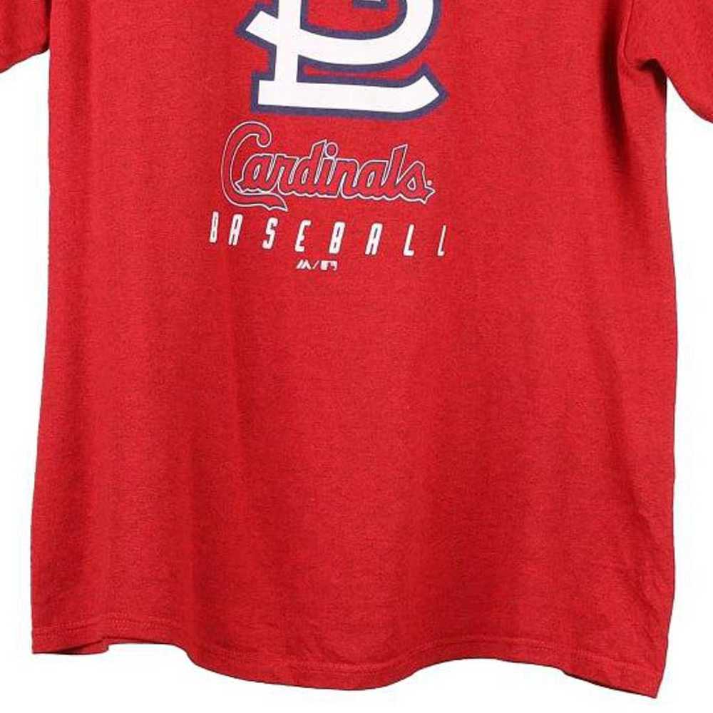 St. Louis Cardinals Majestic MLB T-Shirt - Medium… - image 4