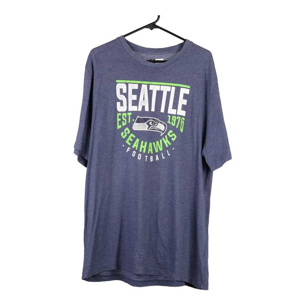 Seattle Seahawks Nfl T-Shirt - XL Blue Cotton - image 1