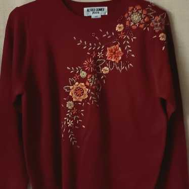 Vintage Alfred Dunner Women's Red Sweater - image 1