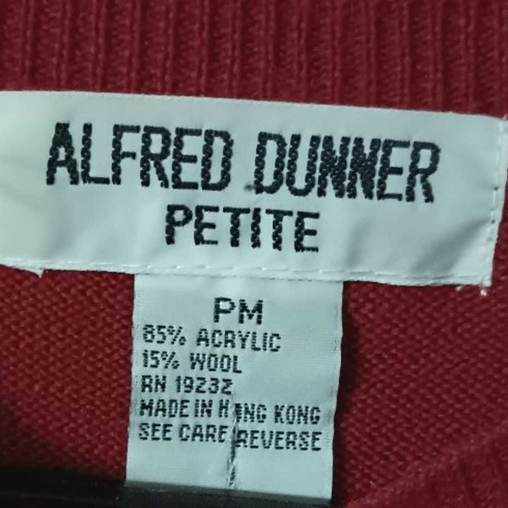 Vintage Alfred Dunner Women's Red Sweater - image 3