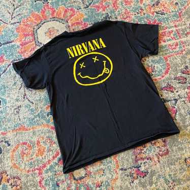 NIRVANA Album Black Short Sleeve T-Shirt M - image 1