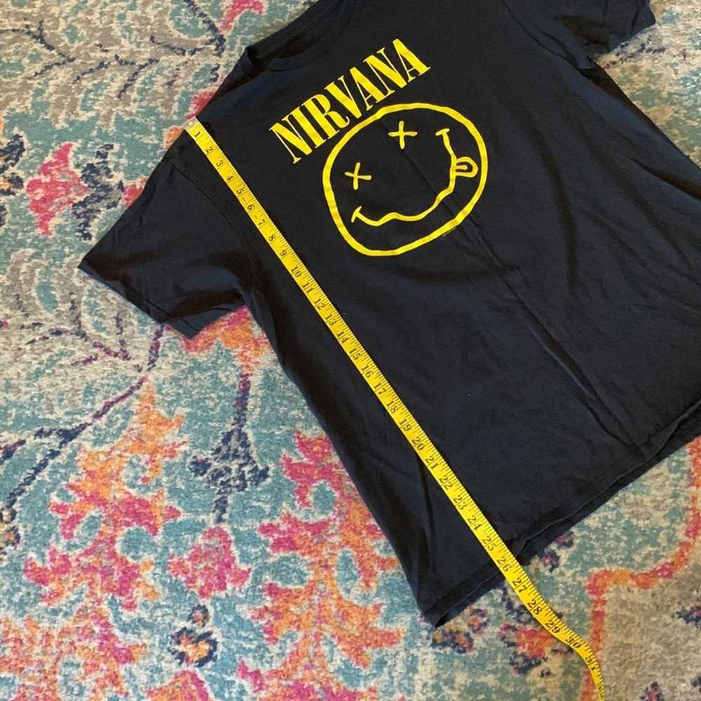 NIRVANA Album Black Short Sleeve T-Shirt M - image 5