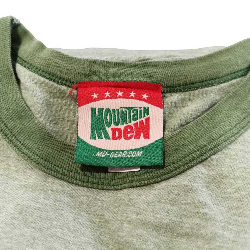 Vintage MOUNTAIN DEW T-Shirt Size MEDIUM - image 4