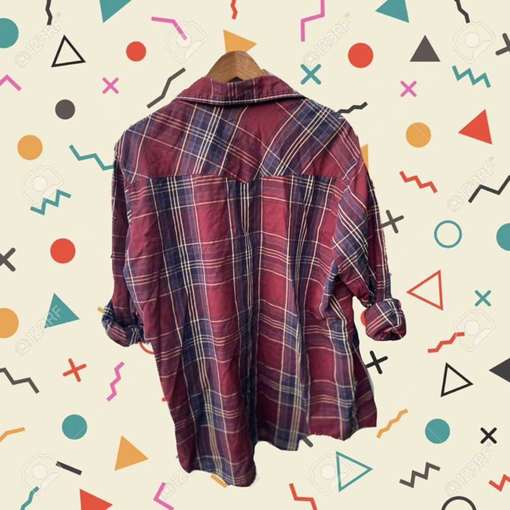 Vintage 90s Grunge flannel - image 2